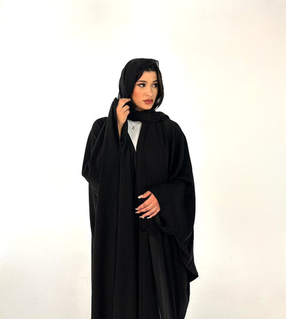 Midnight Sparkle Elegance Abaya