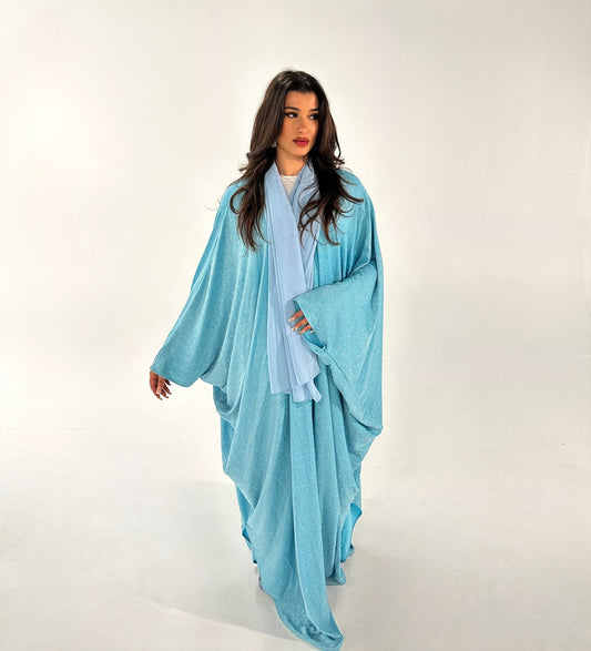 Azure Glamour Abaya