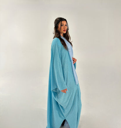 Azure Glamour Abaya