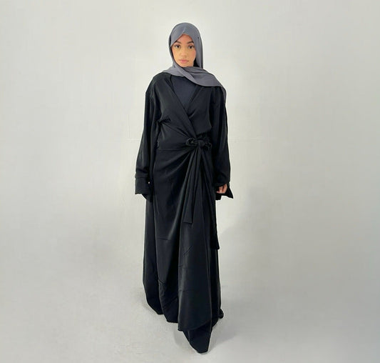 Black Opulence Abaya