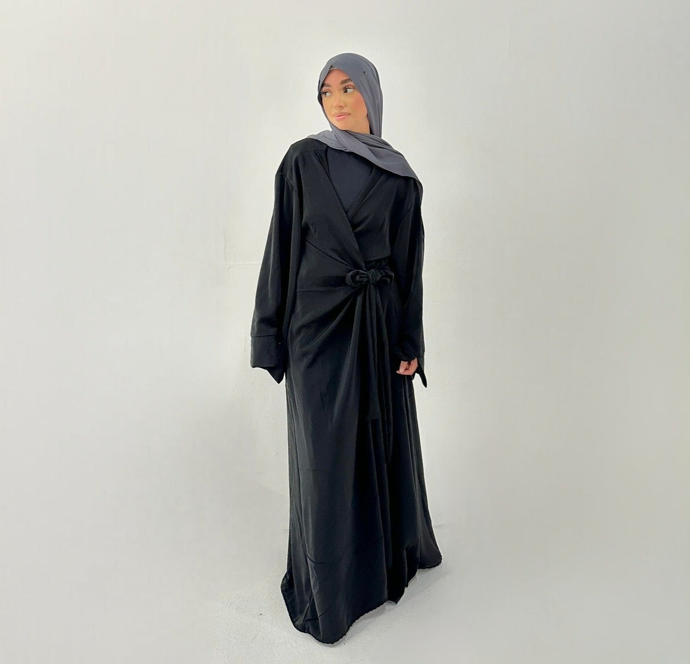 Black Opulence Abaya