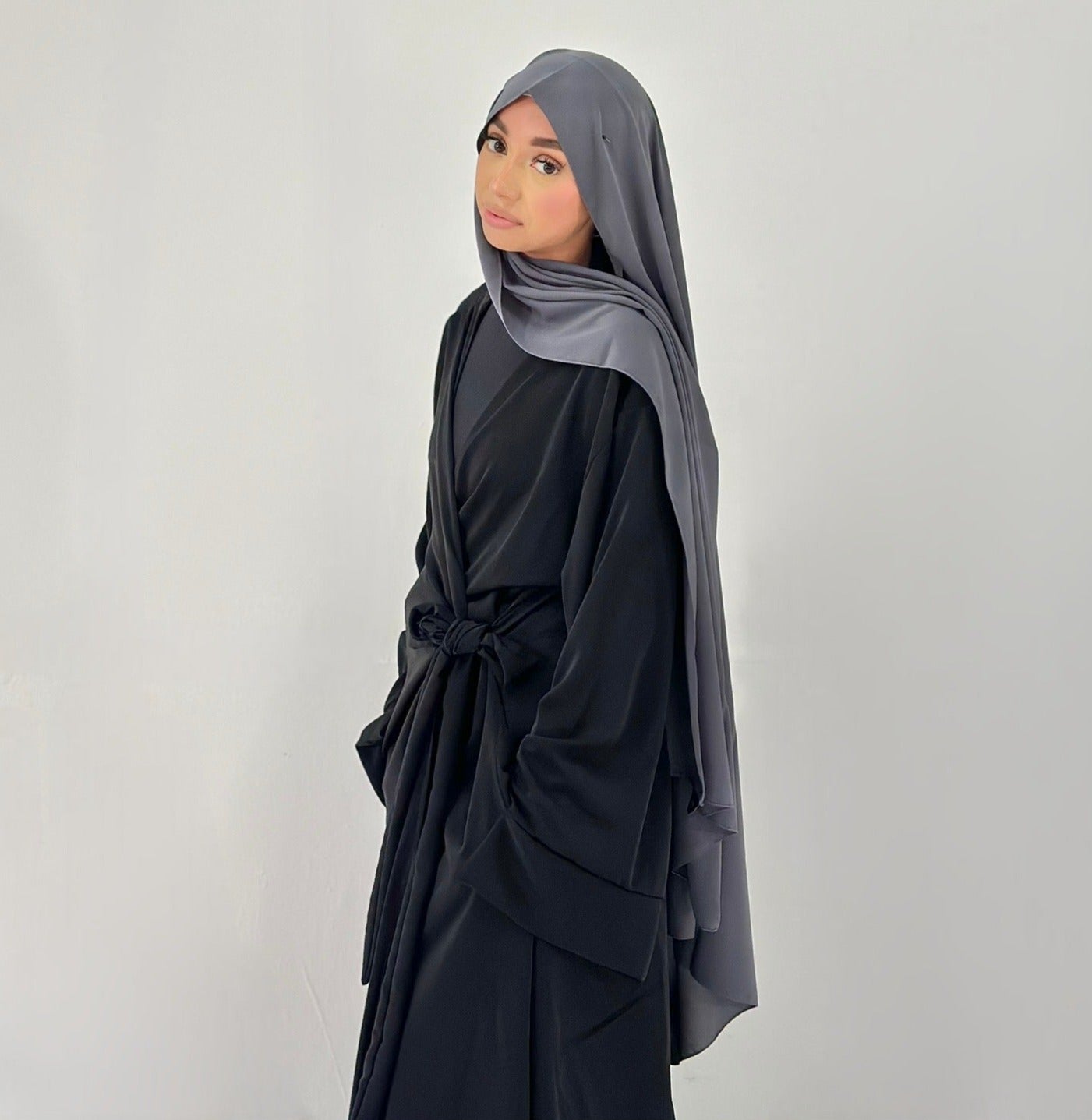 Black Opulence Abaya