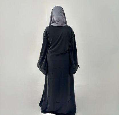 Black Opulence Abaya