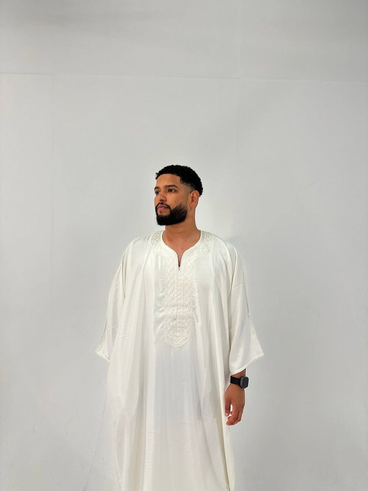 Pure Pearl Moroccan Thobe